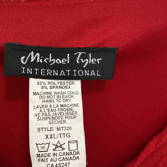 Michael Tyler | Woman’s V-Neck Sleeveless Dress - Size XXL - Picture 5 of 6